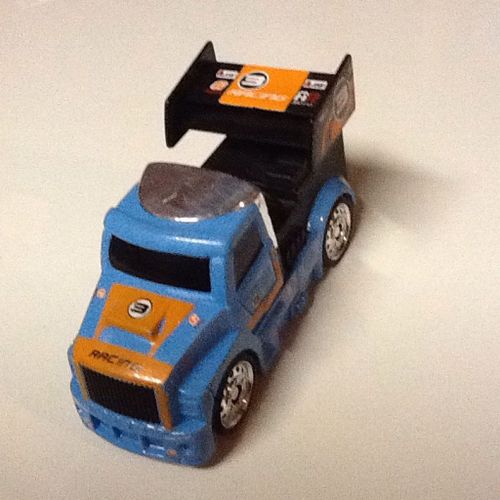 Majorette Camion De Course Bleu 1/72