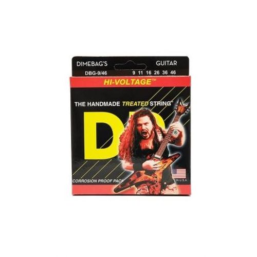 Jeu De Cordes Guitare Électrique Dr Dimebag Darell Lite-Heavy Dbg946 9-46