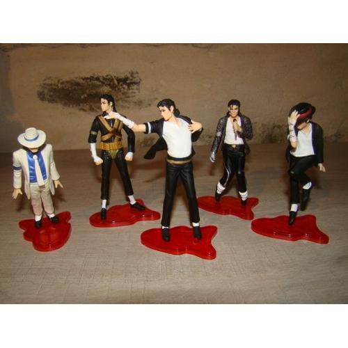 5 Figurines Michael Jackson - The World Tour Dangerous