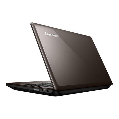 Lenovo G585 2181 - E1 1200 / 1.4 GHz - Win 8 64-bit - 4 Go RAM - 1 To HDD - graveur de DVD - 15.6" VibrantView 1366 x 768 (HD) - Radeon HD 7310 - marron brillant