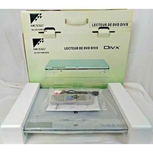 Lecteur DVD DivX MEZZO modèle SL5810M2DX MPEG4 JPEG MP3