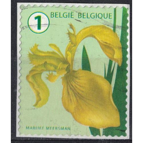 Belgique 2016 Oblitéré Used Flower Fleur Lily Lilium Su