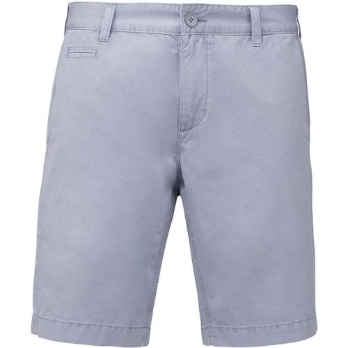 Bermuda Homme Aspect D?Lav? - K752 - Bleu Clair