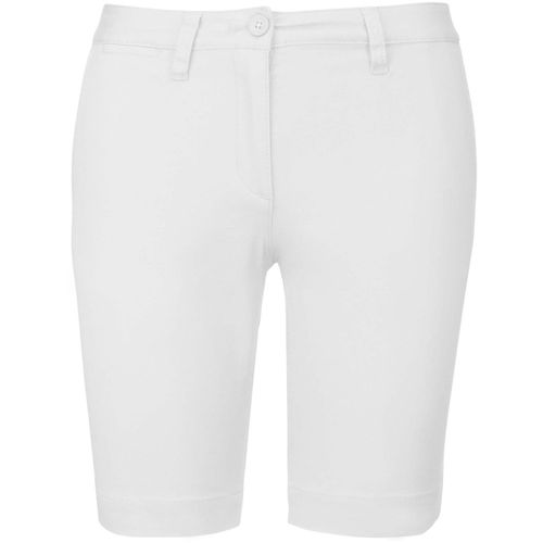 Bermuda Chino Femme - K751 - Blanc