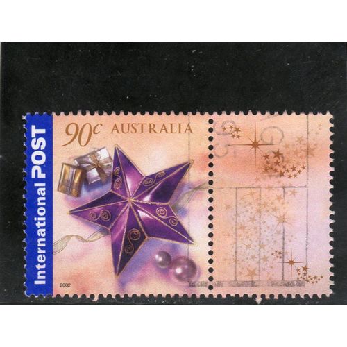 Timbre-Poste DAustralie (Timbre De Message)
