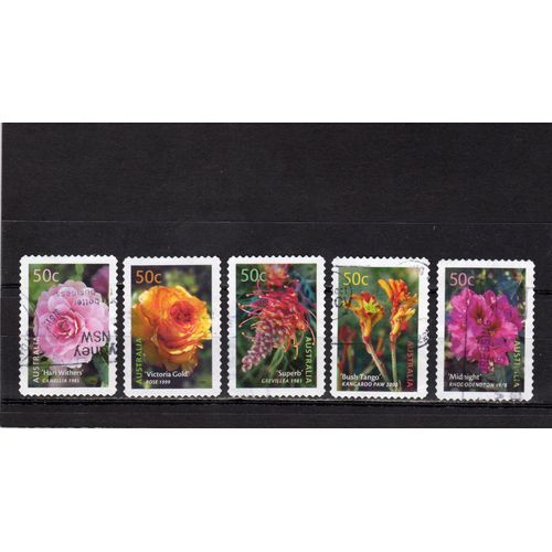 Timbres-Poste DAustralie (Flore)
