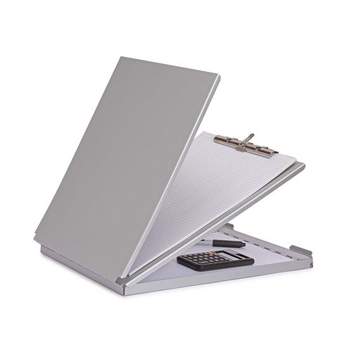 Maul Porte-Bloc A4 Case Avec Compartiment De Rangement Aluminium