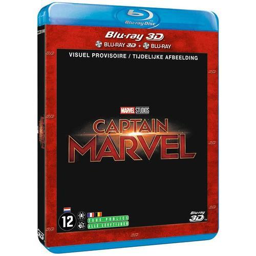 Captain Marvel - Blu-Ray 3d + Blu-Ray 2d