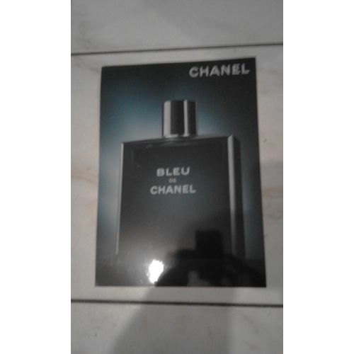 Affiche Chanel : Bleu De Chanel.