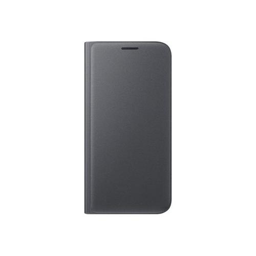 Samsung Flip Wallet Ef-Wg930 - Étui À Rabat Pour Téléphone Portable - Noir - Pour Galaxy S7