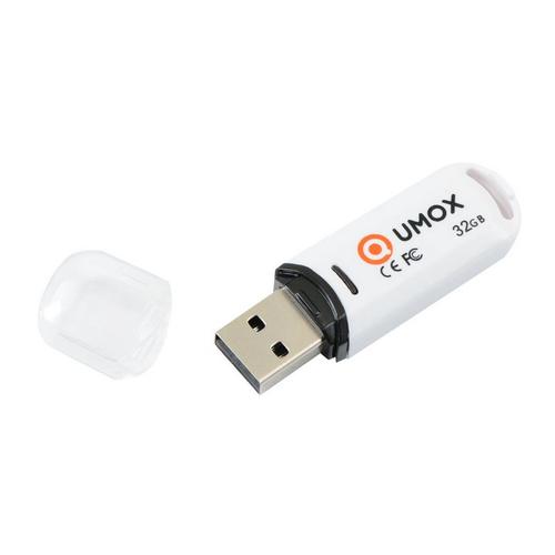 QUMOX 32GO 32 Go GB Pen Drive Cle USB memoire 2.0 Lecteurs Flash Stick Noir Retail4895187186618