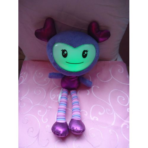 Brightlings Violet En Peluche Grand Interactif 36 Cm Spin Master