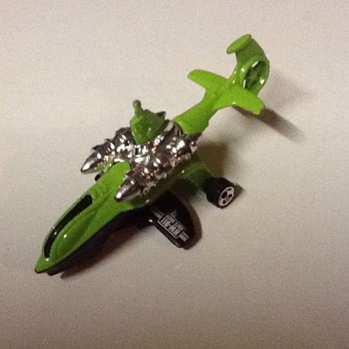 Hot Wheels Helicoptere Poisson Vert