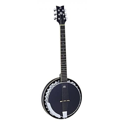 Ortega Obj3506-Sbk - Banjo 6 Cordes