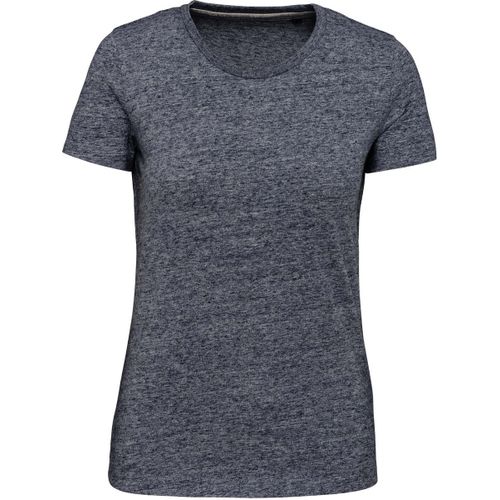 T-Shirt Manches Courtes Vintage - Kv2107 - Bleu Nuit Chin? - Femme