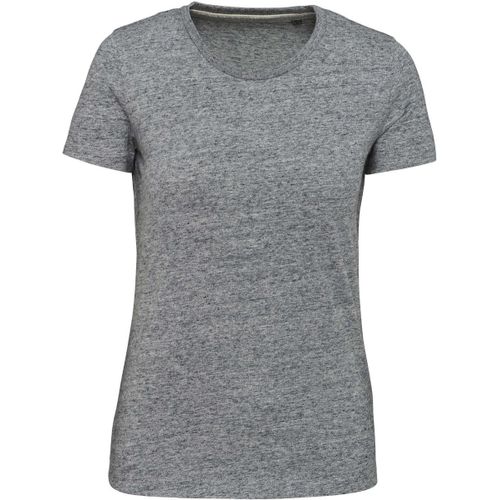 T-Shirt Manches Courtes Vintage - Kv2107 - Gris Clair Chin? - Femme