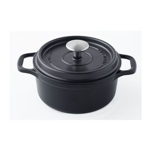 Invicta Cocotte Ronde -   18 Cm - Noir - Tous Feux Dont Induction