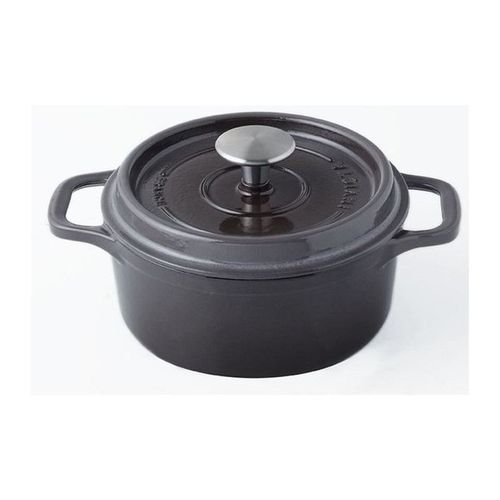 Invicta Cocotte Ronde -   22 Cm - Taupe - Tous Feux Dont Induction