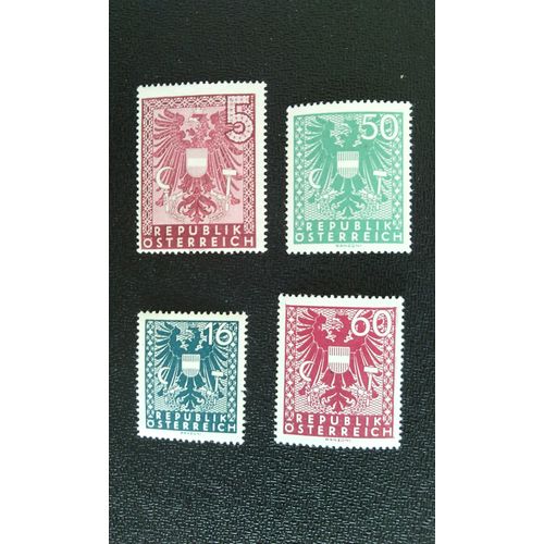 Timbre Autriche Yt Blason 1945