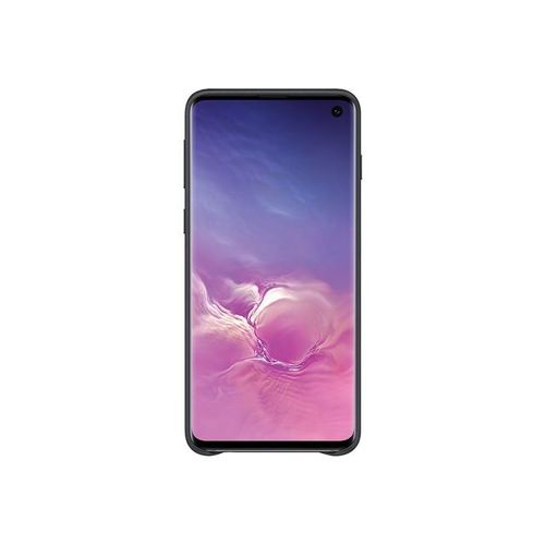 Samsung Leather Cover Ef-Vg973 - Coque De Protection Pour Téléphone Portable - Cuir - Noir - Pour Galaxy S10, S10 (Unlocked), S10 Enterprise Edition