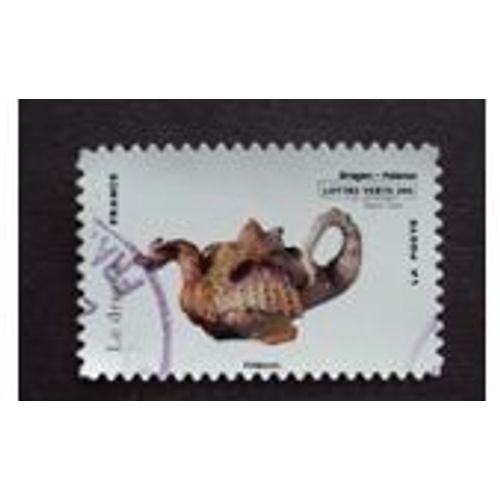 Timbre Oblitere "Les Animaux Dans L'art" - Dragon