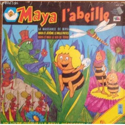 Livre-Disque Vinyle 33t - Maya L Abeille Et Ses Amis
