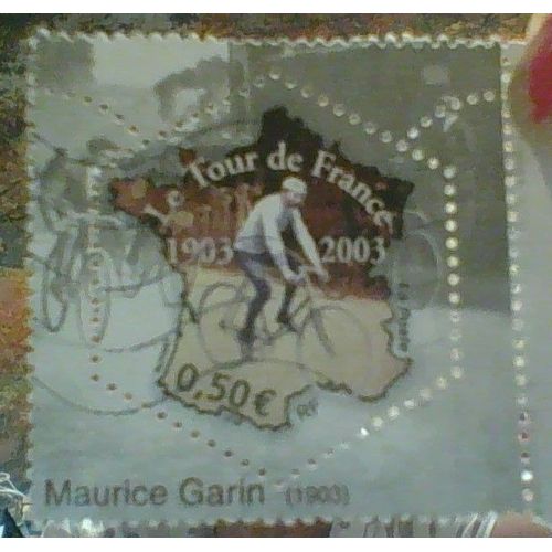 Timbre Oblitere " Centenaire Du Tour De France - Maurice Garin"