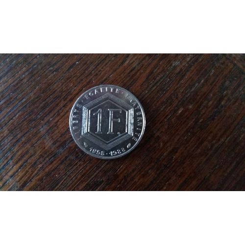 Pièce De 1 Franc 1958-1988