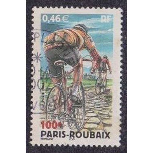 Timbre Oblitéré "100ème Paris-Roubaix"Envoi Rapide