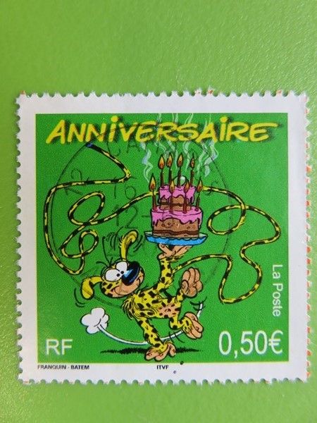 Timbre France Yt 3569 Timbre Pour Anniversaire Marsupilami D Andre Franquin Et Batem 03 Rakuten
