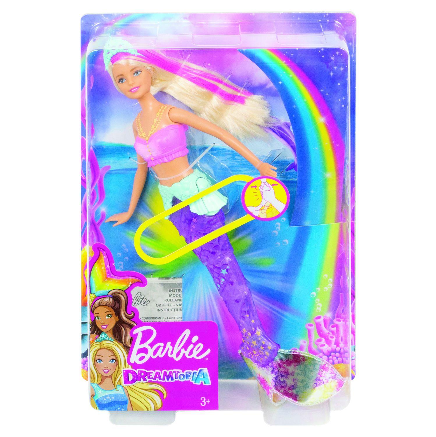 Barbie Sirène Lumières & Danse Aquatique