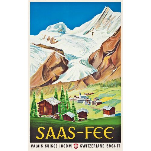 Affiche Saas-Fee