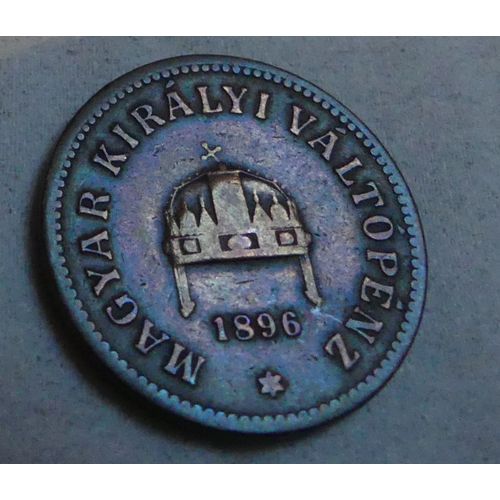 2 Filler Hongrie 1896