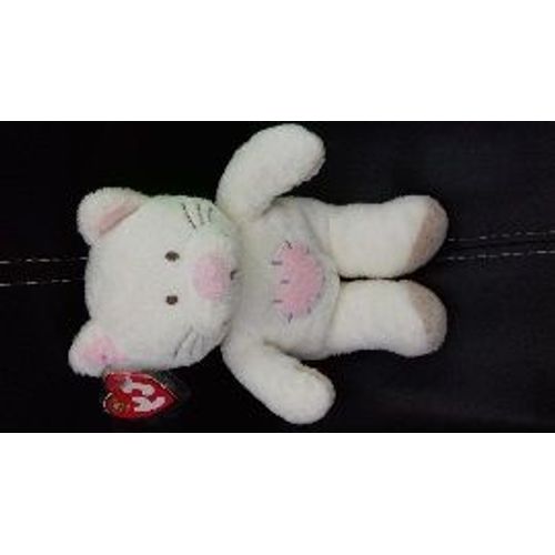 Ty - Doudou Chat Coeur Rose - 22cm