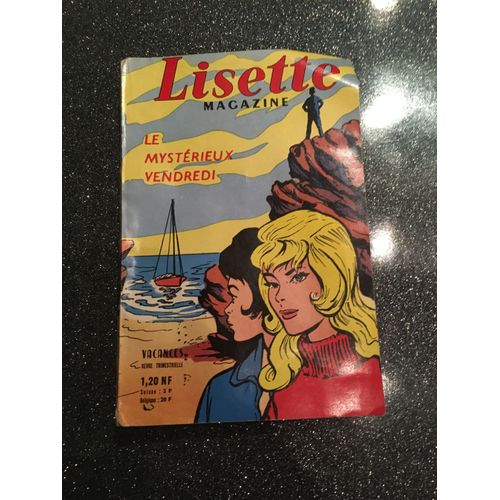 Lisette Magazine - Le Mystérieux Vendredi - 1960