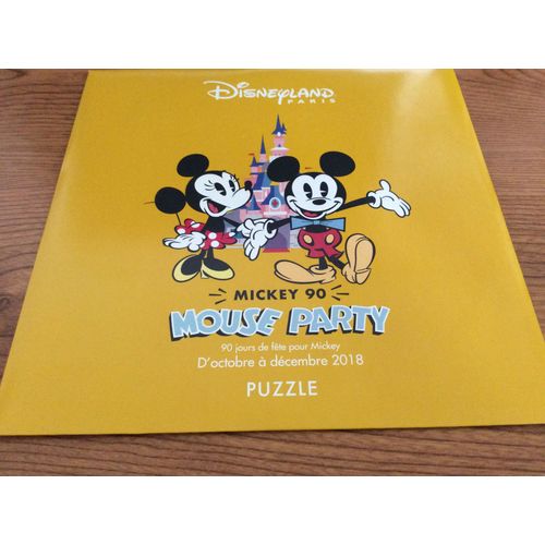 Puzzle Flunch Disneyland Paris Mickey 90 Mouse Party