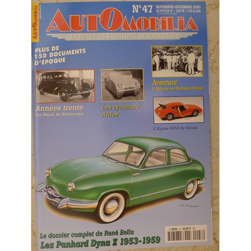 Automobilia N° 47 - Panhard Dyna Z 1953 - 1959