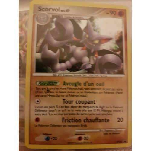 Carte Pokemon Scorvol Holo Dp36 - 2009