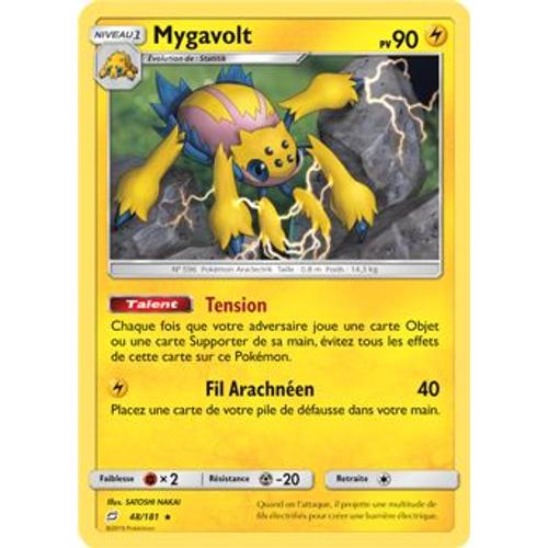 Carte Pokémon - Mygavolt - 48/181 - Duo De Choc