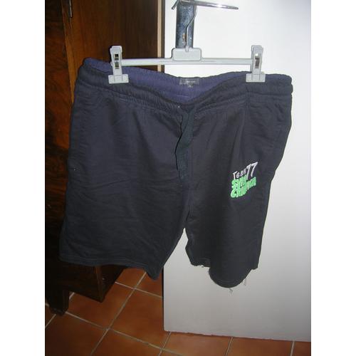 Short Tex Man Xl Taille Élastique 100% Coton.