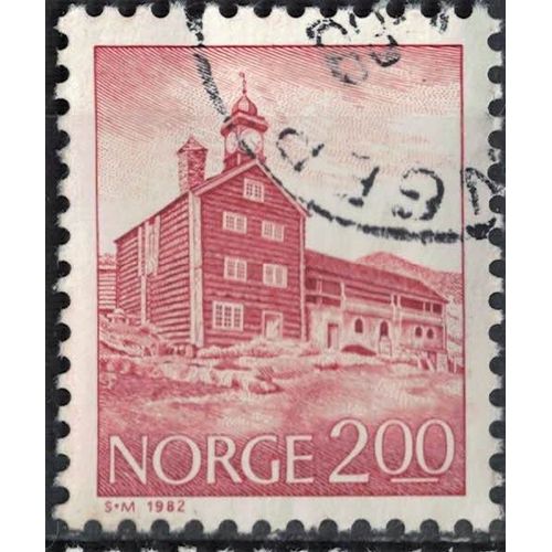 Norvège 1982 Oblitéré Used Royal Residence Tofte Résidence Royale Dovre Su