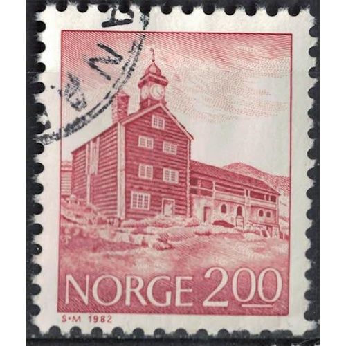 Norvège 1982 Oblitéré Used Royal Residence Tofte Résidence Royale Dovre Su