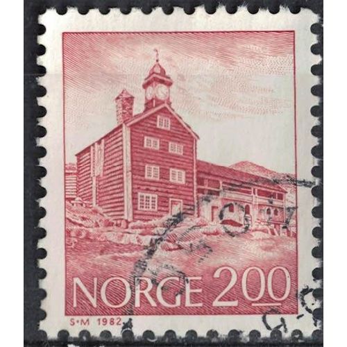 Norvège 1982 Oblitéré Used Royal Residence Tofte Résidence Royale Dovre Su