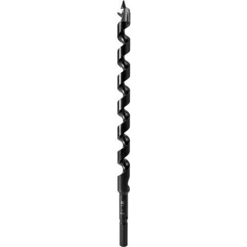 Mèche à bois - spirale unique - queue 6 pans - Ø18x320 mm - Ecolite FISCH