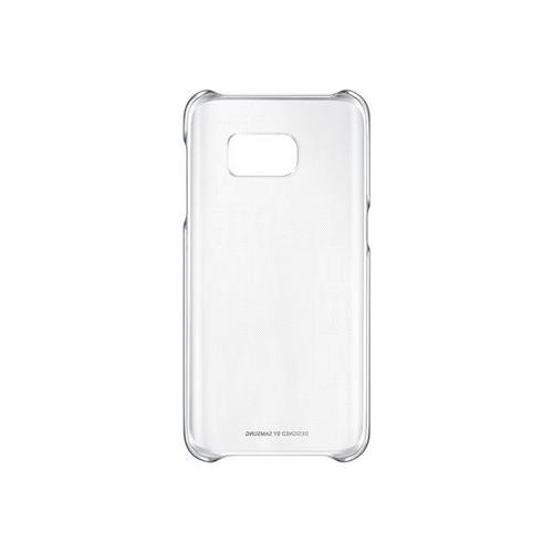 Samsung Clear Cover Ef-Qg930 - Coque De Protection Pour Téléphone Portable - Argent - Pour Galaxy S7