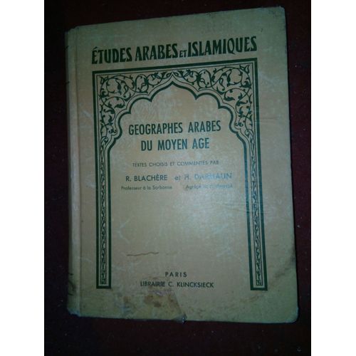 Géographes Arabes Du Moyen Age