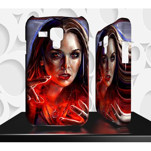 Coque Design Samsung Galaxy S3 Mini Avengers La Sorcière Rouge - Réf 106