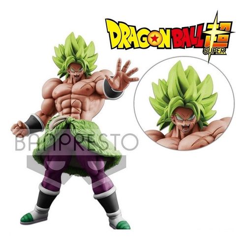 Figurine Dragon Ball Super - Super King Clustar Super Saiyan Broly Full Power 30 Cm