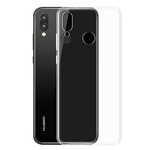 Huawei Nova 4 Housse Etui Housse Coque De Protection Silicone [Transparent]