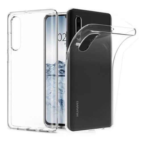Huawei P30 Housse Etui Housse Coque De Protection Silicone [Transparent]